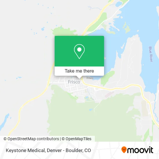 Keystone Medical map