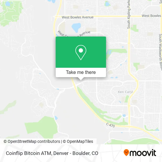 Coinflip Bitcoin ATM map