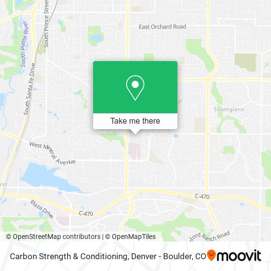 Carbon Strength & Conditioning map