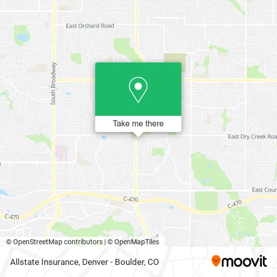 Allstate Insurance map