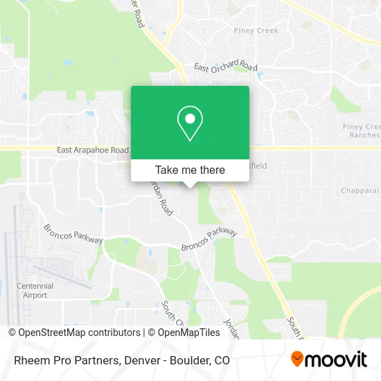 Rheem Pro Partners map