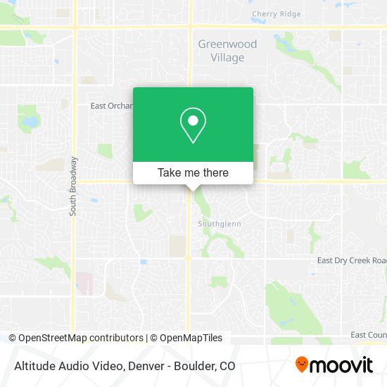 Altitude Audio Video map