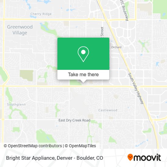 Mapa de Bright Star Appliance