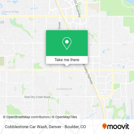 Cobblestone Car Wash map