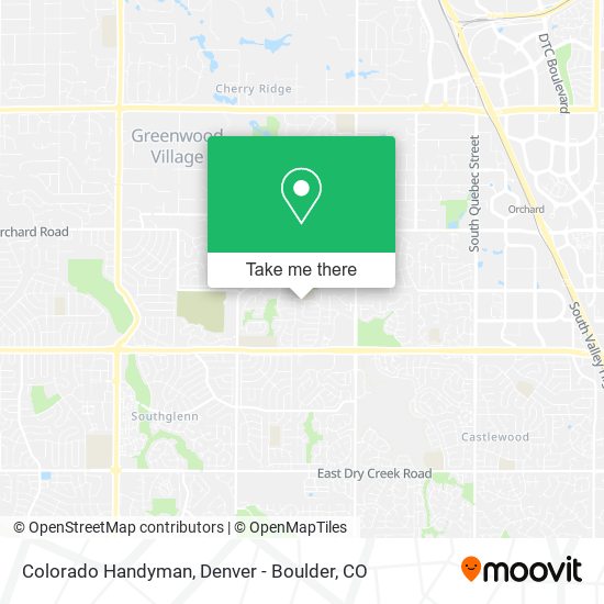 Mapa de Colorado Handyman
