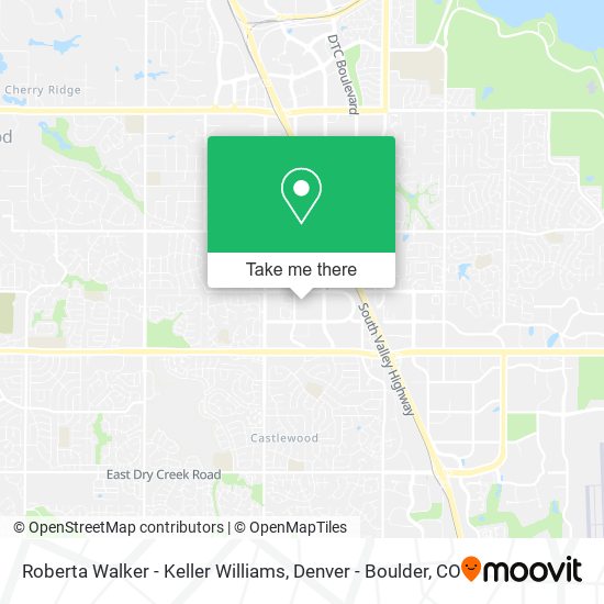 Mapa de Roberta Walker - Keller Williams