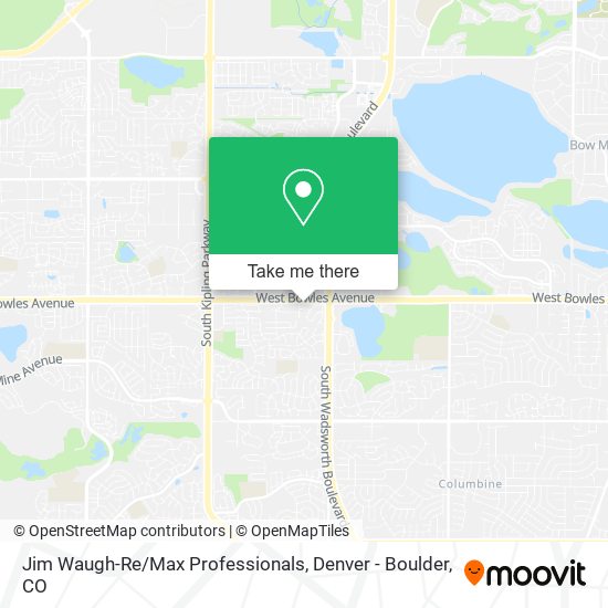 Mapa de Jim Waugh-Re/Max Professionals