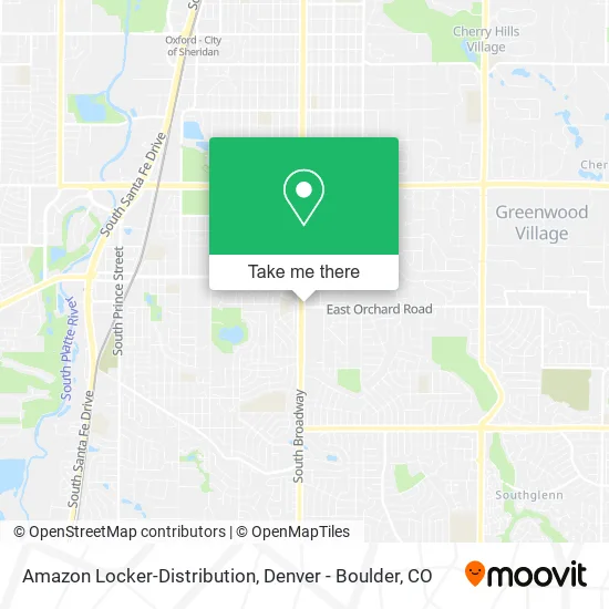 Amazon Locker-Distribution map