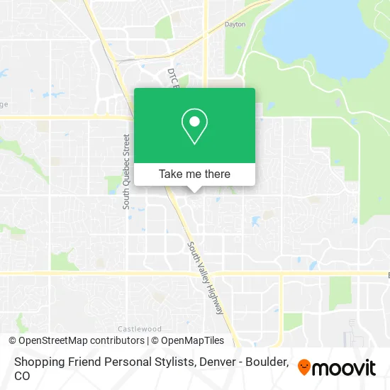 Shopping Friend Personal Stylists map
