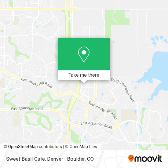 Sweet Basil Cafe map