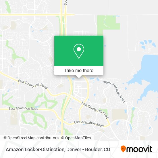 Amazon Locker-Distinction map
