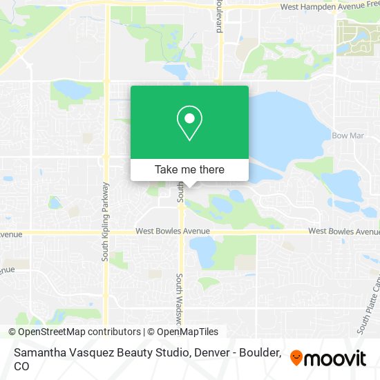 Mapa de Samantha Vasquez Beauty Studio