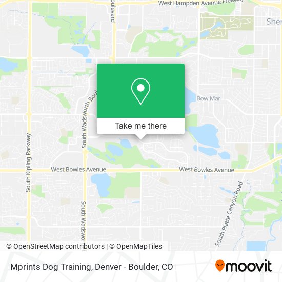 Mprints Dog Training map