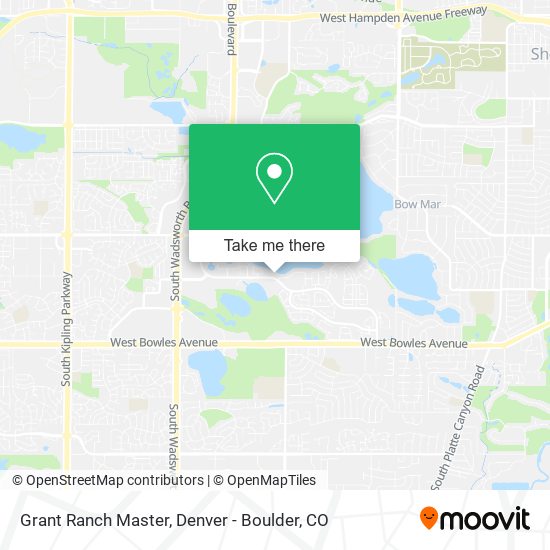Grant Ranch Master map