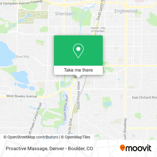 Proactive Massage map