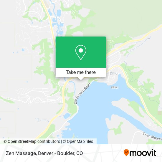Mapa de Zen Massage