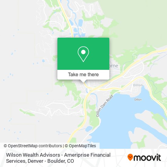 Mapa de Wilson Wealth Advisors - Ameriprise Financial Services