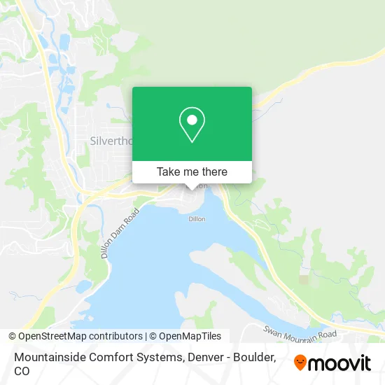 Mountainside Comfort Systems map