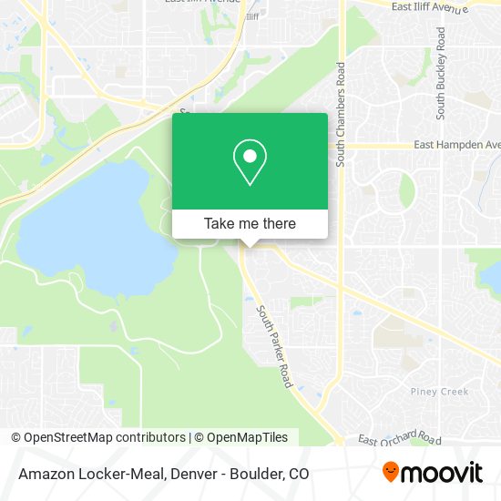 Amazon Locker-Meal map