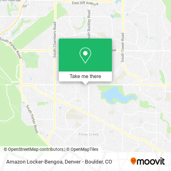 Amazon Locker-Bengoa map