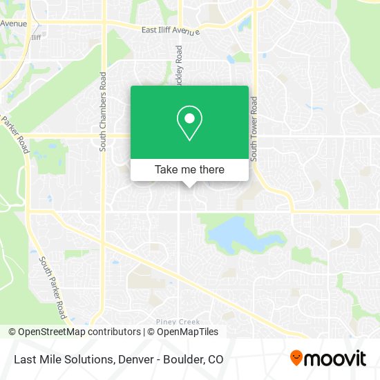 Last Mile Solutions map