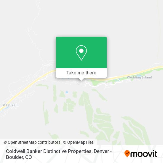 Coldwell Banker Distinctive Properties map