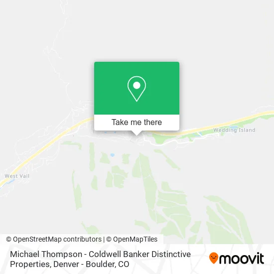 Michael Thompson - Coldwell Banker Distinctive Properties map