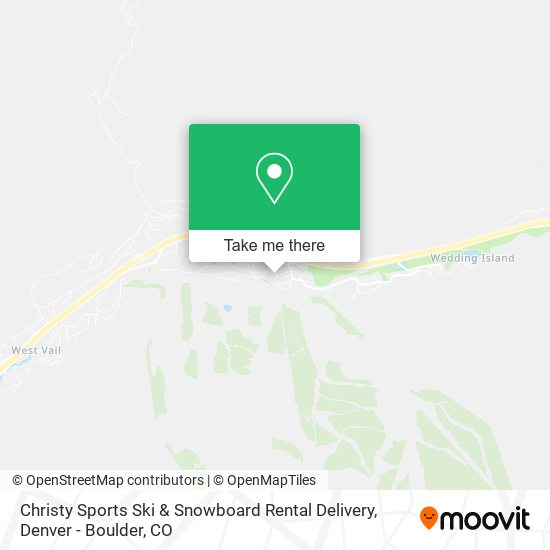 Mapa de Christy Sports Ski & Snowboard Rental Delivery