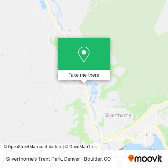 Mapa de Silverthorne's Trent Park