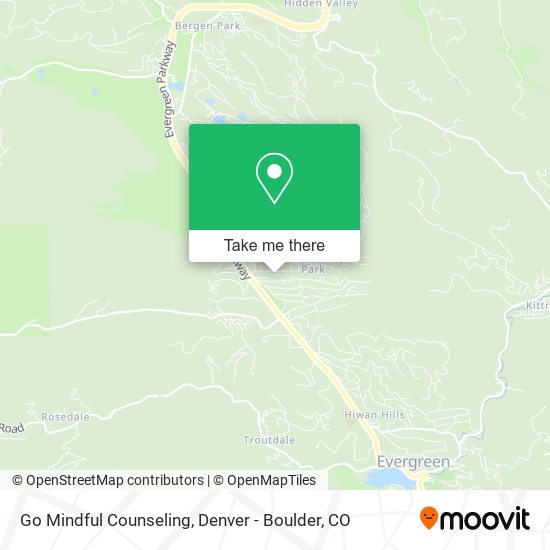 Go Mindful Counseling map