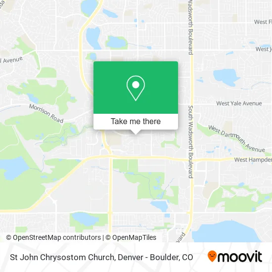 St John Chrysostom Church map