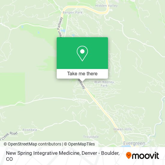 New Spring Integrative Medicine map