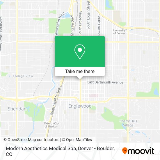 Modern Aesthetics Medical Spa map