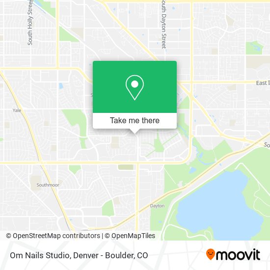 Om Nails Studio map