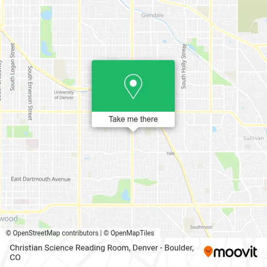 Christian Science Reading Room map
