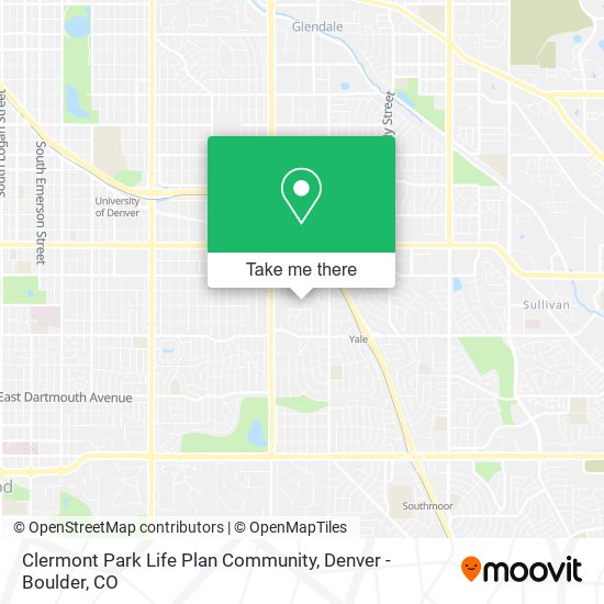 Mapa de Clermont Park Life Plan Community