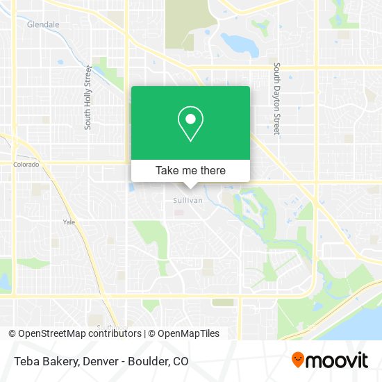 Mapa de Teba Bakery