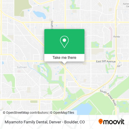 Miyamoto Family Dental map