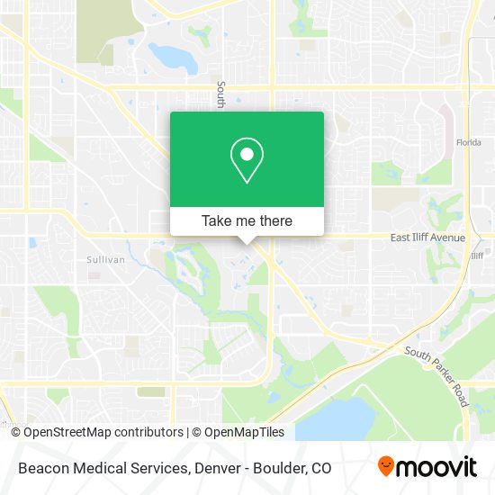 Beacon Medical Services map