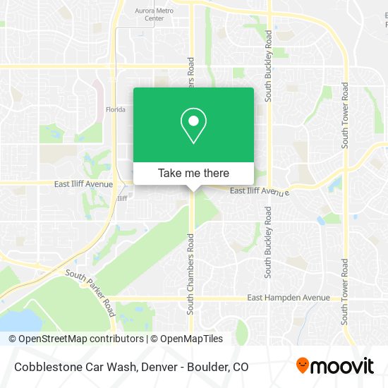 Cobblestone Car Wash map