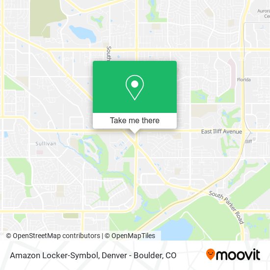 Amazon Locker-Symbol map