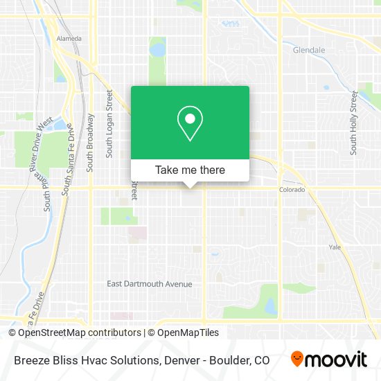 Breeze Bliss Hvac Solutions map