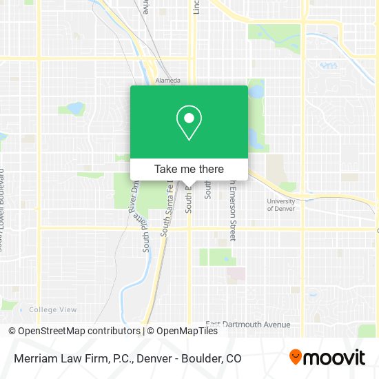 Merriam Law Firm, P.C. map