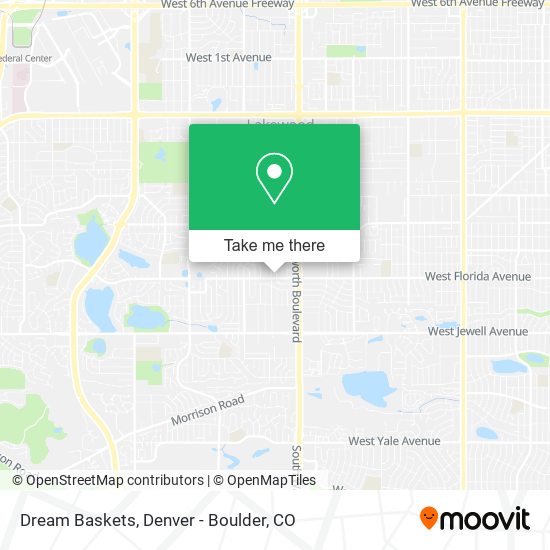 Dream Baskets map