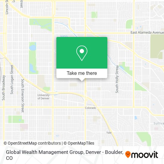 Mapa de Global Wealth Management Group