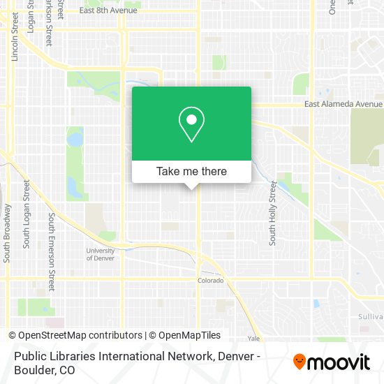 Public Libraries International Network map