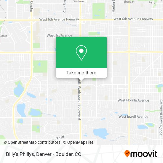 Billy's Phillys map