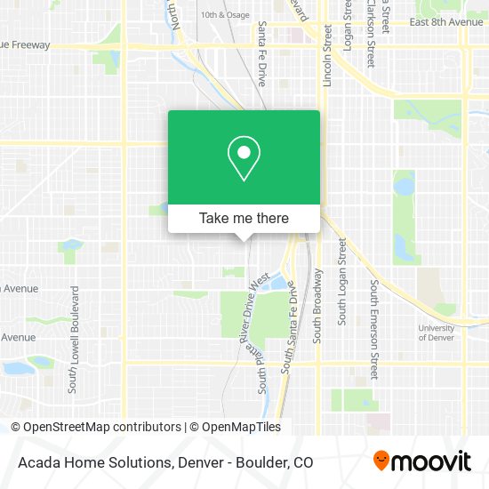Acada Home Solutions map