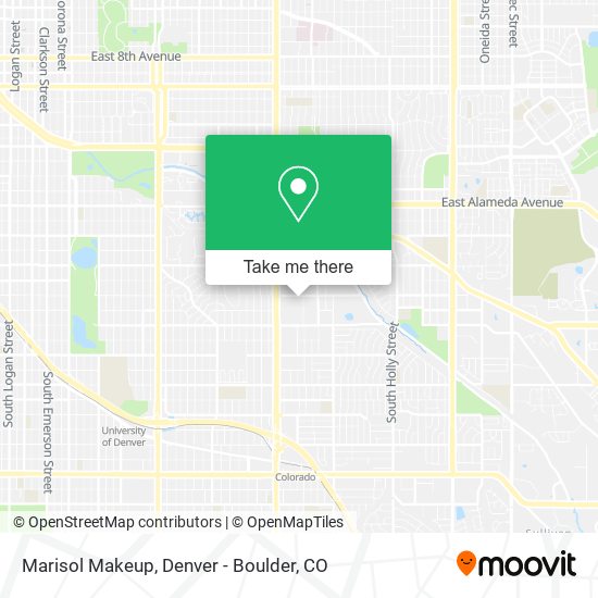 Marisol Makeup map