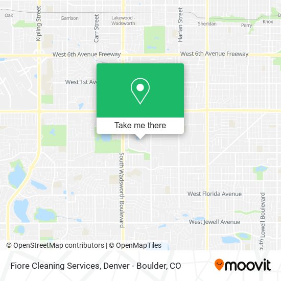 Mapa de Fiore Cleaning Services